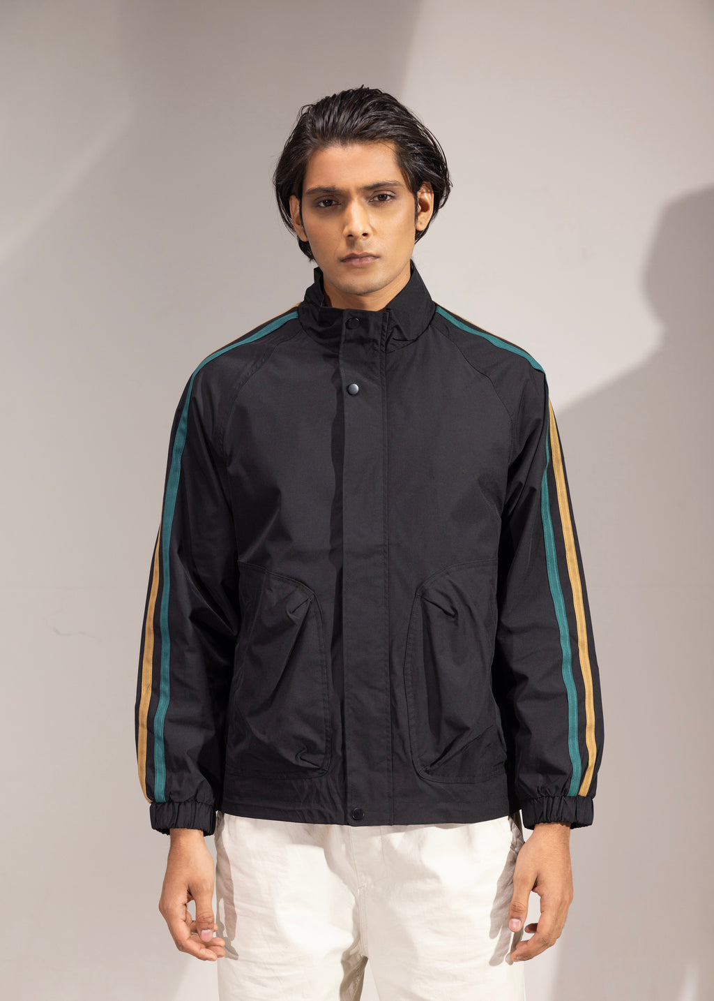 Contour Stripe Jacket