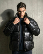 Cracked Mamba Puffer Jacket