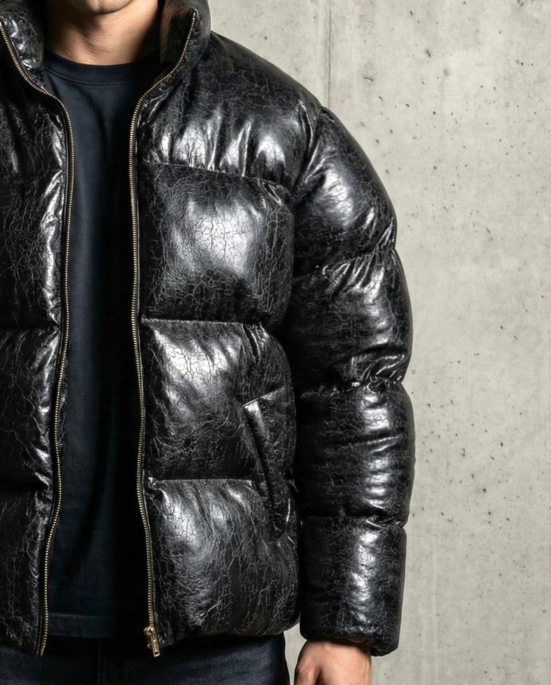 Cracked Mamba Puffer Jacket