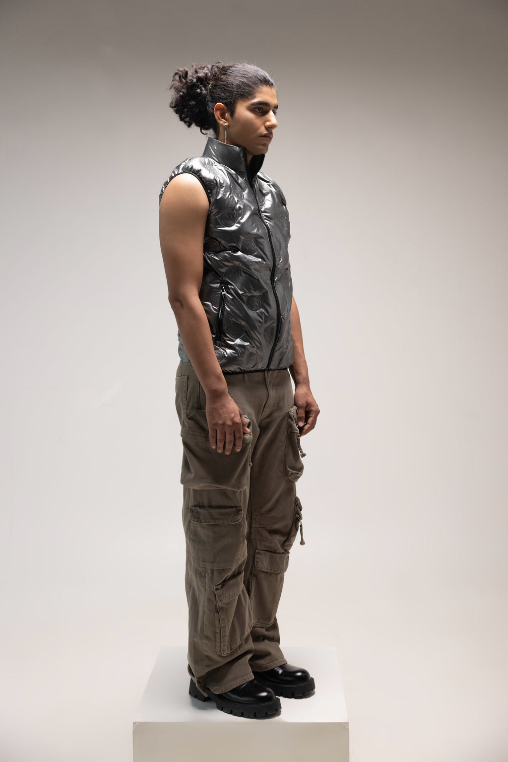 Phantom Chrome Puffer Vest