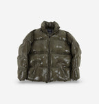 Exotic Wild-Croco Puffer Jacket