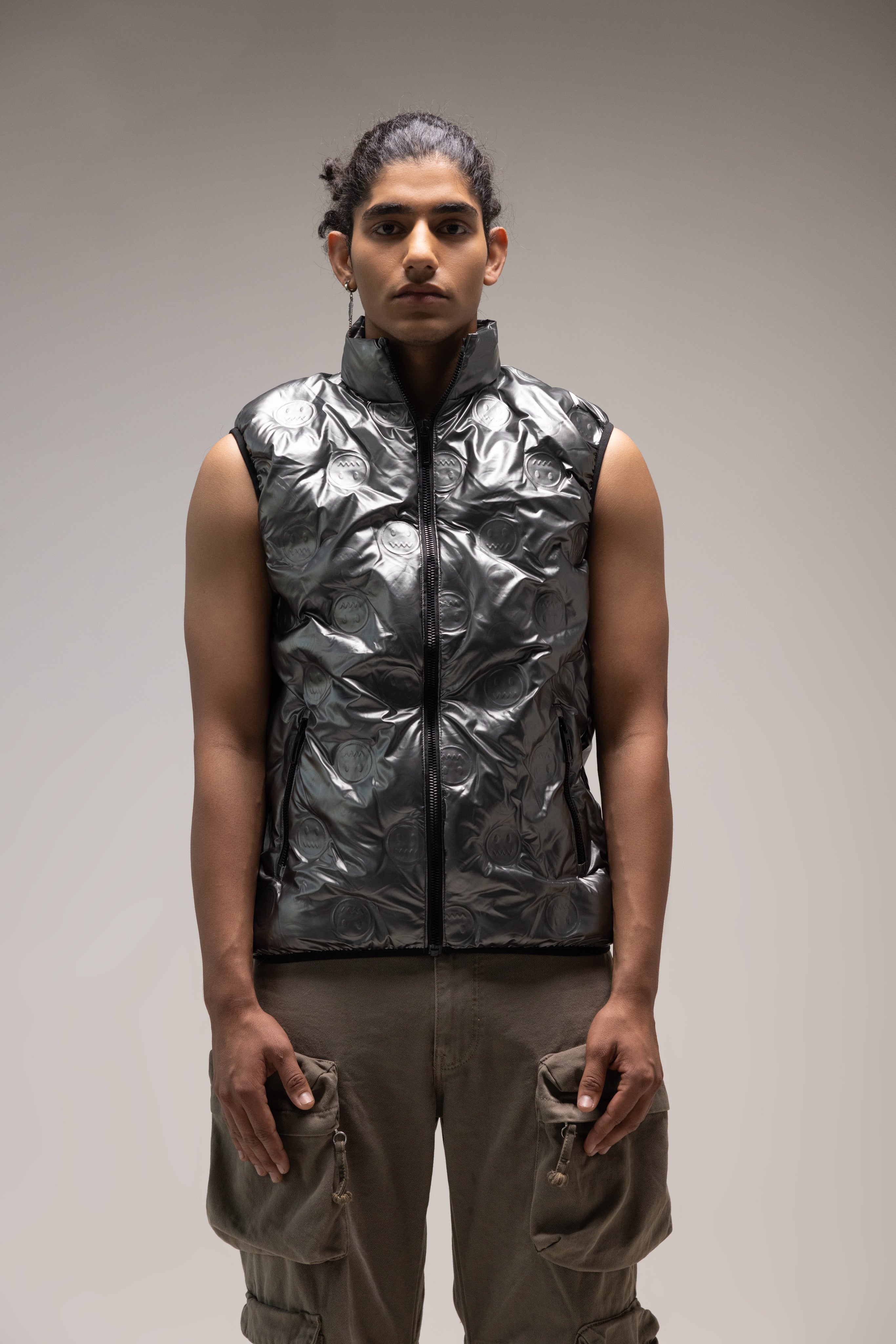 Phantom Chrome Puffer Vest
