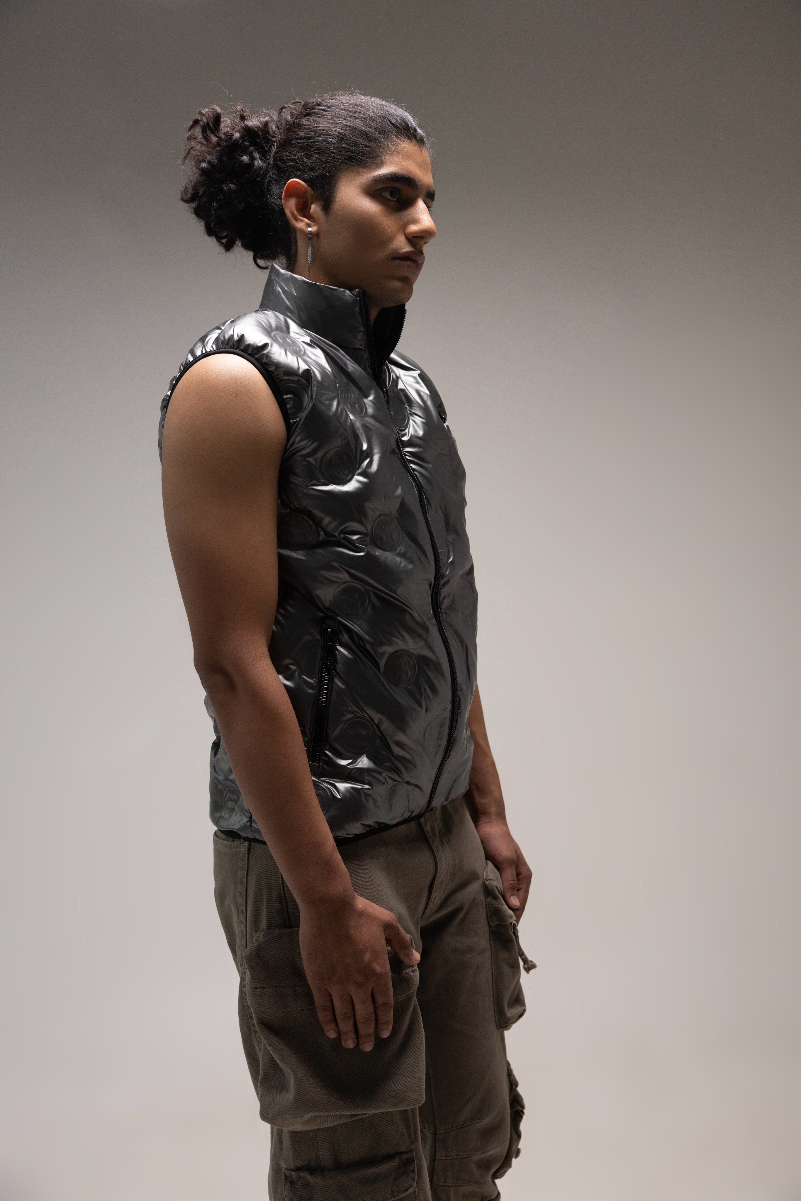 Phantom Chrome Puffer Vest