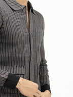 Herringbone Knit Shirt