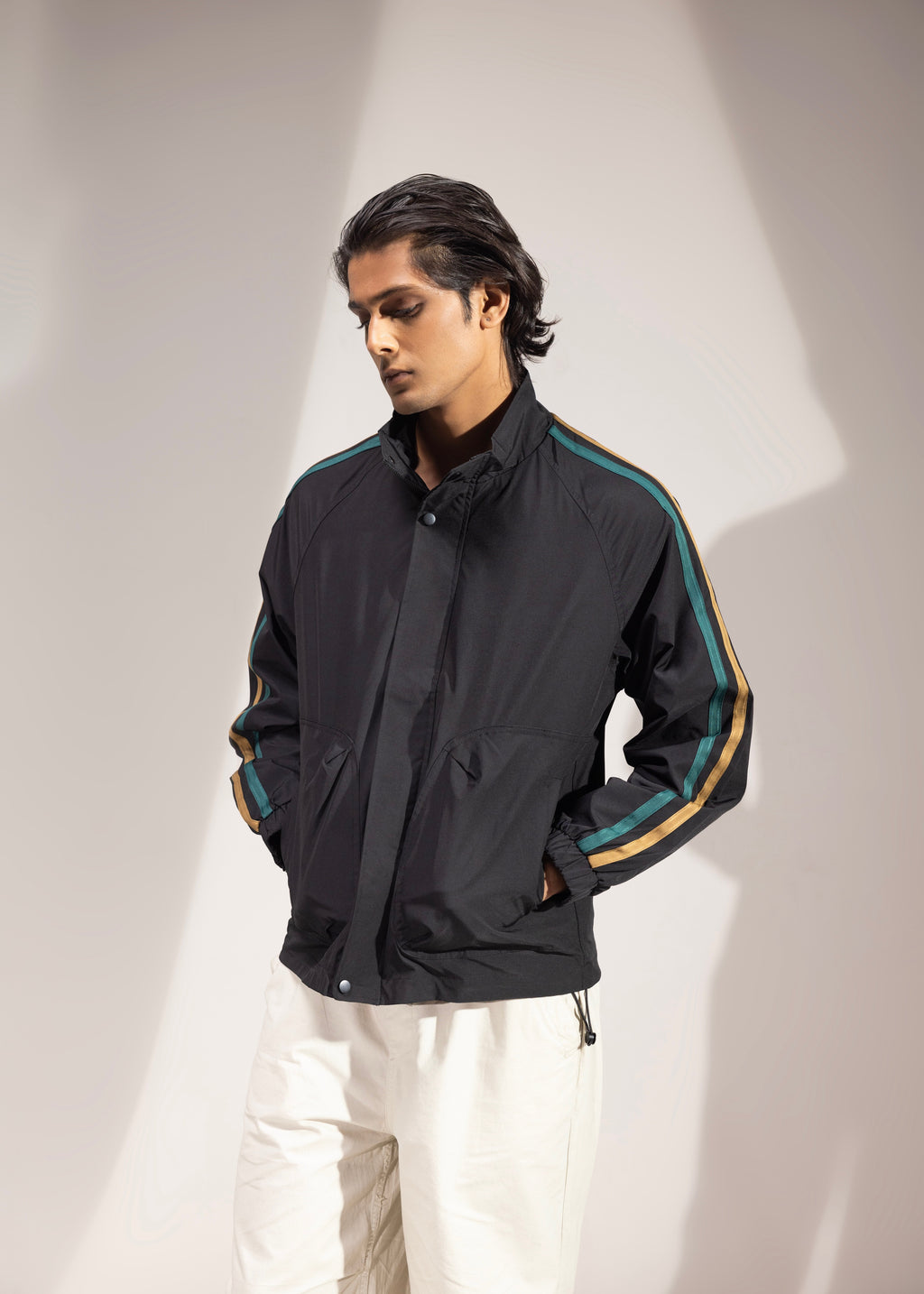 Contour Stripe Jacket