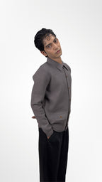 Hutton Ribbed Knit Shirt