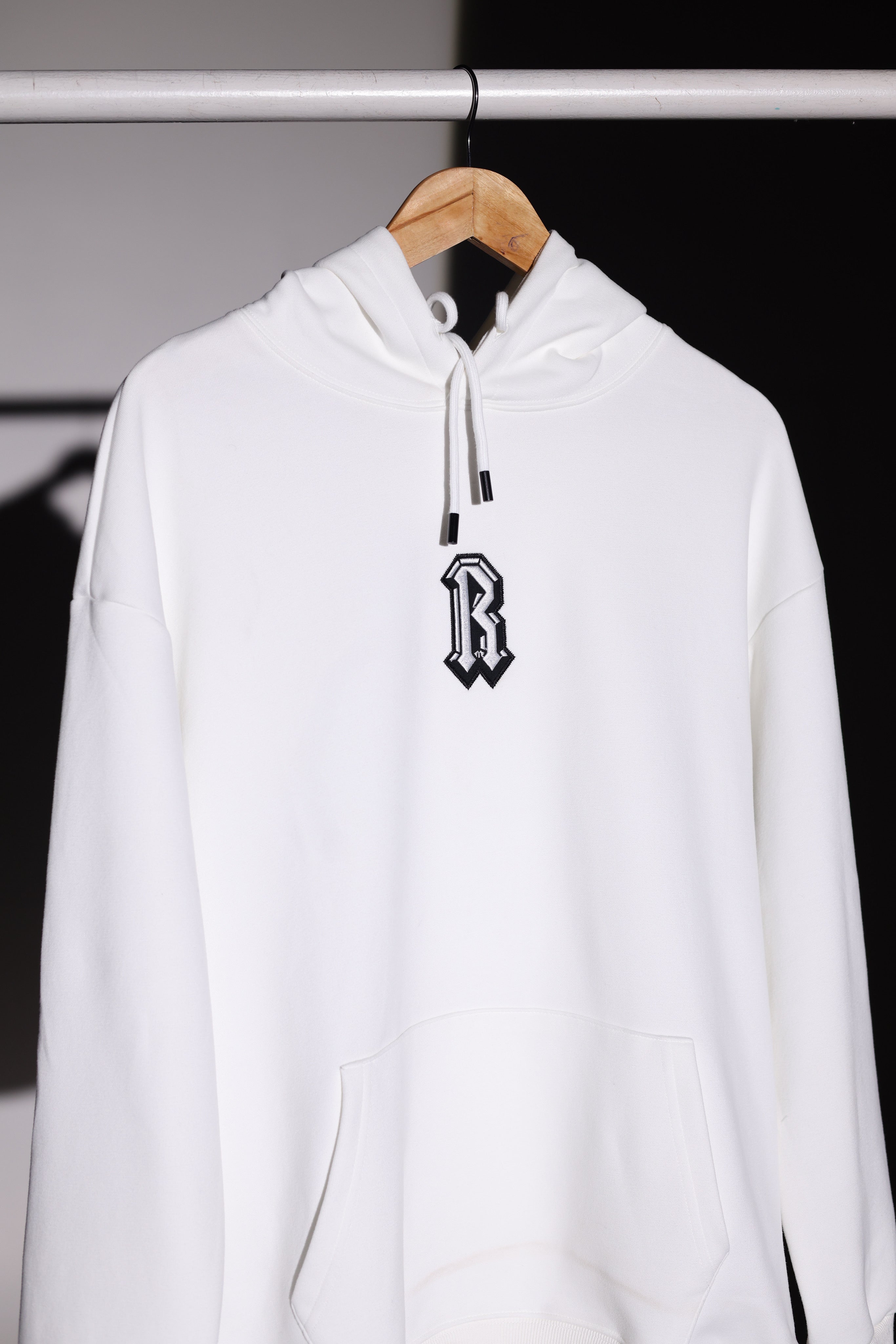 R// Lunar White Hoodie